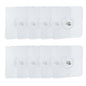 Seamless Screw, Screw Free Sticker Wall Hooks for Hanging, Waterproof Reusable Heavy Duty Adhesive Hooks for Kitchen,Bathroom,Home,Office (10)