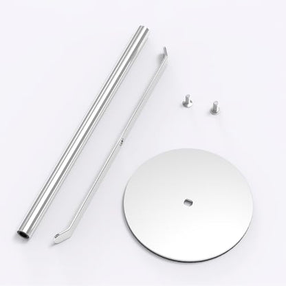 Towel Rack T-Shape Hand Towel Holder for Bathroom,Headband Holder Organizer and Bathroom Towel Racks,Kitchen Towel Rack Silver Hand Towel Holder - color: Brushed Nickel