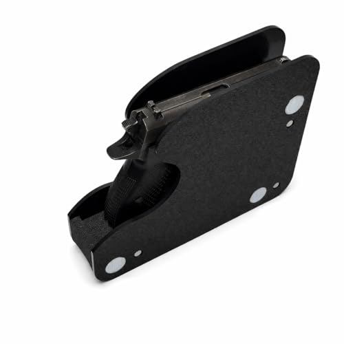 XARVO Magnetic Pistol Rack for Gun Safe, Modular Handgun Holder Organizer, Soft Foam Scratch-Free Storage Expandable Fits Most Pistols Revolvers Slots Shelf Accessory Firearm