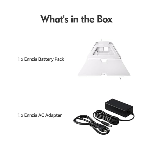 E100 Starlink Mini Battery Pack with Charger, 99Wh 27600mAh Capacity, Air Travel Safe, Up to 5 Hours Runtime, IP65 Water-Resistant, Pass-Through Charging Supported