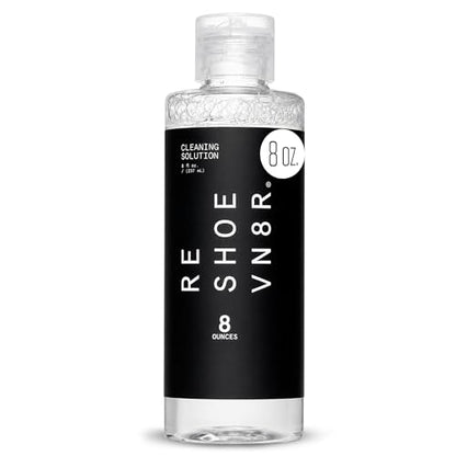 RESHOEVN8R Shoe Cleaning Solution - Sneaker Cleaner & Shoe Care for Canvas, Leather, Mesh, Suede, White, & Nubuck Shoes - style: 8 Oz