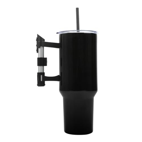 Bioworld Star Wars 40 Oz Stainless Steel Tumbler With Sculpted Lightsaber Handle - color: Star Wars Logo