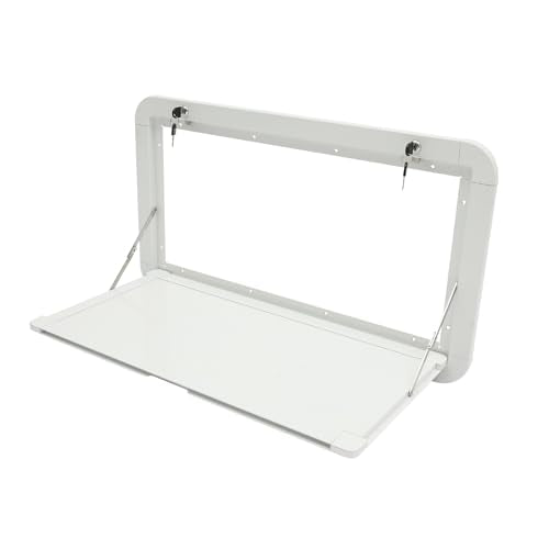 Wall Mounted Folding Table for RV, Foldable Caravan External Table, Folding Table External Hanging Table,Camper Van Picnic Table, Hanging Dining Table for Caravans, Vans, Truck Campers