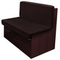 ANARACHON Leather Look RV Dinette Cushion Covers, Stretchable Camper Couch Cushion Covers Washable RV Bench Seat Cover for Travel Trailer Couch (1 Backrest Cover & 1 Bench Cover, 01 Chocolate) - color: 01 Chocolate, size: 1 Set