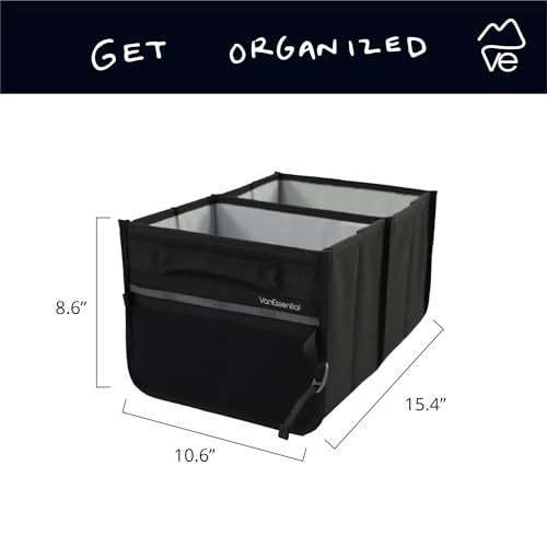 VanEssential Underseat Floor Folding Storage Box Small - size: Small - 18 Liters