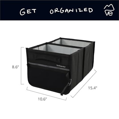 VanEssential Underseat Floor Folding Storage Box Small - size: Small - 18 Liters