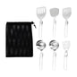 kowaku Camp Cooking Utensil Set Cookware Kit Cooking Organizer Portable Camping Kitchen Utensil Set for Travel Hiking Picnic Parties