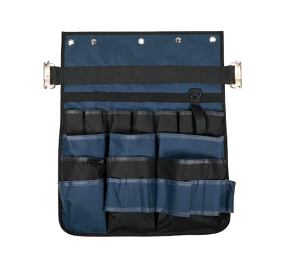 Mytee Products E-Track Hanging Tool Organizer - Enclosed Trailer Wall Hanging Pocket Tool Organizer - E-Track Accessories for Enclosed Trailer, Workshop, & Garage - Multi Pockets Tool Organizer