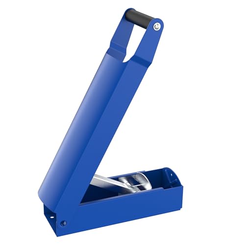 Can Crusher Wall-Mounted, Can Compactor Heavy Duty for 8/12/160Z, Can Crusher for Recycling Aluminum Soda, Beer Cans and Bottles SD-YGQ-blue - color: blue