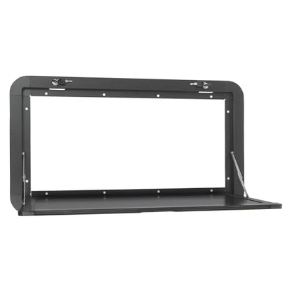 RV Foldable Table,800x450mm Folding Table, Lockable Wall Table Kit Outdoor Picnic Wall Mounted Table Rv，for Vans, Trucks, Campervans, Trailers