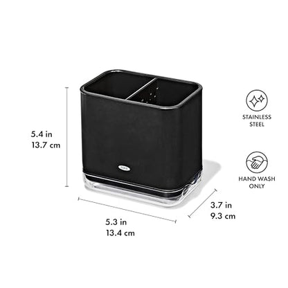 OXO Good Grips Stainless Steel Sink Caddy - color: Black