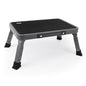 Valeo Folding Step Stool, Adjustable Step Stool with Non-Slip Platform, 330 Lbs Capacity, Step Ladder for Adults in Kitchen, Bathroom, RV, Camping, Office, Black - color: Black