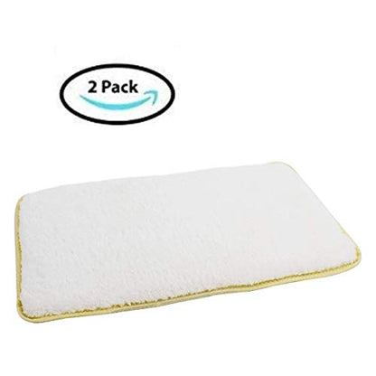 Duke & Dixie Kennel Pads Linner Pack of 2 Soft Replacement Mats Inserts for Pet Travel Carriers & Crate Pet Beds Highly Absorbent Liners for Sleeping & Traveling Washable Mat 2 Pack