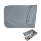 Explore Land Scratch Resistance Dog Bed Cover Canvas Washable Dog Crate Pad Replacement Cover, 48Lx36Wx4H inch, Charcoal - color: Deep Gray, size: 48”Lx36”Wx4”H