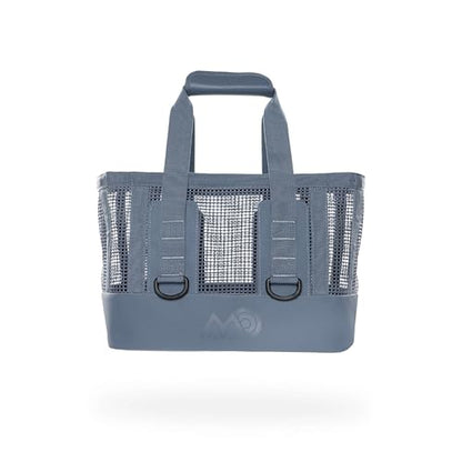 MISSION Boat Gear CASSI Heavy-Duty Outdoor Tote and Waterproof Marine-Grade Mesh Boat Bags - color: Steel Blue, size: 23 Liter