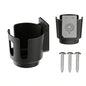 Multi-Size Wall Mount Cup Holder, Beer/Can/Drink/Wine Bottle Holder, Can Hold Mugs for Cars, Trucks, RVs, Vans, Boats