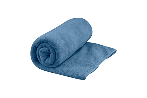 Sea to Summit Tek Towel, Plush Camping and Travel Towel - color: Moonlight Blue, style: Large