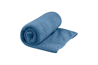 Sea to Summit Tek Towel, Plush Camping and Travel Towel - color: Moonlight Blue, style: Large