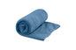 Sea to Summit Tek Towel, Plush Camping and Travel Towel - color: Moonlight Blue, style: Large