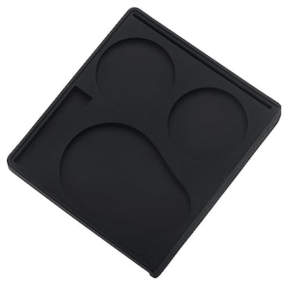 Normcore Espresso Compact Tamping Station - Barista Tamping Mat - Anti Slip Corner Tamping Mat - Compact Coffee Tamper Holder Pad - Espresso Accessories Tool - Food Grade Non-Slip Silicone
