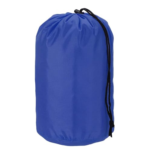 Stuff Sack, Nylon Waterproof Storage Sacks Portable Drawstring Dry Stuff Bag Gear Organization with Toggle, 7x13Inch Fit for Backpacking Camping Traveling Hiking(Dark Blue) - color: Dark Blue, size: 7 x 13 In