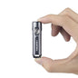 ThruNite Ti Keychain Flashlight, USB-C Rechargeable EDC Pocket Light, 650 Lumens with Magnetic Tailcap, 5 Modes, IPX-6 Waterproof Mini Flashlight for Camping, Everyday Carry (Grey) - color: Grey Cool White