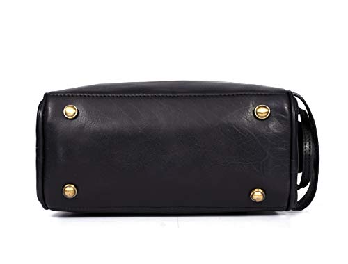 Leather Toiletry Travel Pouch Leather Waterproof Dopp Kit By Aaron Leather Goods - color: Carob