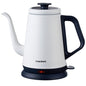 DmofwHi Gooseneck Electric Kettle(1.0L),1000W Electric Tea Kettle of 304 Stainless Steel,Auto Shut off,Coffee Kettle for Pour Over and Tea -White - color: WHITE