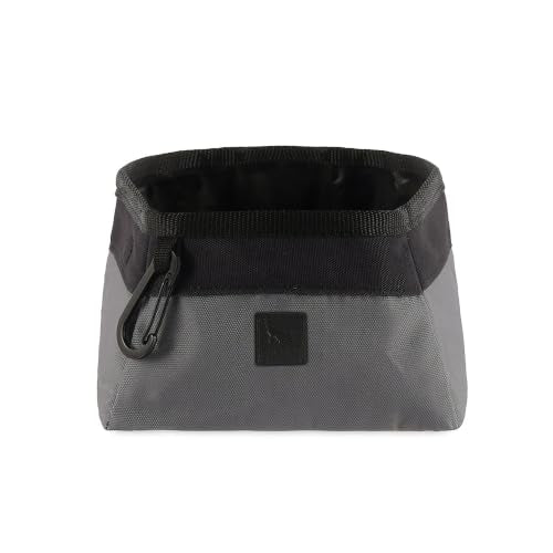 P.L.A.Y. Collapsible Dog Water & Food Bowl - Great Dogs, Travel, On-the-go, Hiking, Outdoors - Portable, Folds Flat, Waterproof, Easy Clean, 2.3L Capacity (Eclipse) - color: Eclipse