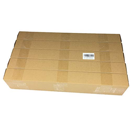 (5 Pack) 1U 5 D-Ring Cable Manager - 19 Inch Horizontal Rack Mount Metal Server Rack Wire Management