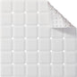 Webos Anti Slip Shower Mat for Tub & Shower Stall, 21" x 21" Square Silicone Bathtub Mat with Powerful Suction Cups, Fast-Draining, Machine Washable Soft Foldable Bathroom Mat, White - color: White, size: 21" x 21" (Square)