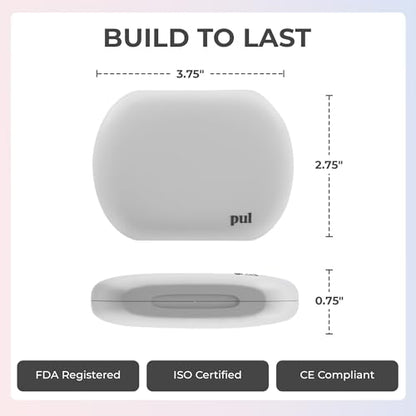 PUL Retainer Case for Invisalign & Clear Aligners - Slim Clear Aligner Case with Secure Magnetic Closure - Travel Retainer Holder for Invisalign Accessories, Mouth Guards & Dentures - Purple - color: Purple