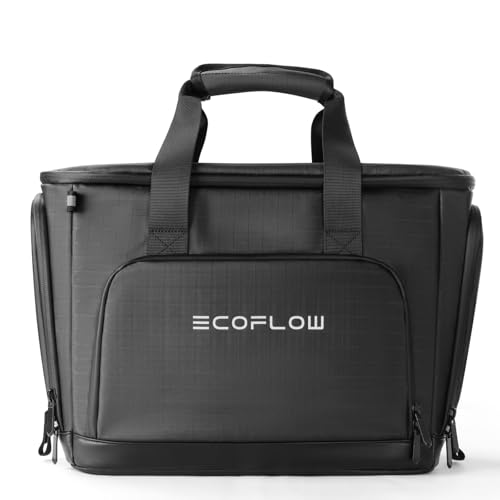 EF ECOFLOW Portable Power Station Delta 3 Classic with Waterproof Bag, 1024Wh LiFePO4 Battery, 1800W AC/100W USB-C Output, 1 Hr Fast Charge, Solar Generator for Home Backup, Outdoor & RVs - style: DELTA 3 Classic+Bag