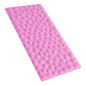 Non-Slip Bathtub Mat OTHWAY Soft Rubber Bathroom Bathmat with Strong Suction Cups (Pink, 16x31.5 inch) - color: Pink, size: 31.5" x 16" (Rectangular)