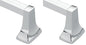 Moen 2224 Contemporary 24-Inch Towel Bar, 24 Inch, Chrome (Pack of 2) - size: 24 Inch (Pack of 2)