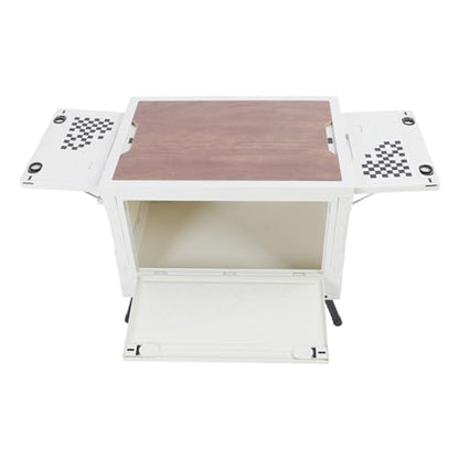 Folding Storage Camping Box Multifunctional 4 Way Opening Outdoor Camping Storage Box