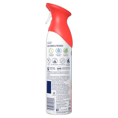 Febreze New & Improved Air Mist, Berry & Bramble Air Freshener, Home and Kitchen Essentials, Odor Fighting Room Spray (Pack of 6) - style: Berry & Bramble