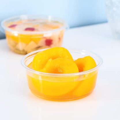 Karat 8oz PET Round Deli Container (117mm), FP-DC8-PET - 500 ct - size: 8oz