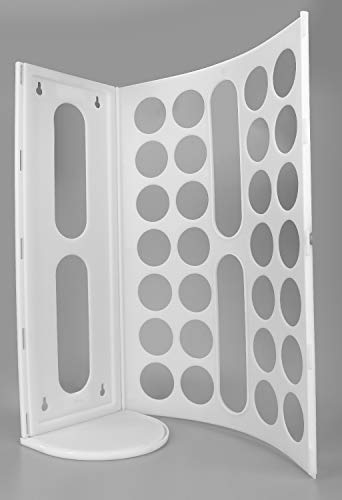 Lunies Grocery Bag Holder - Wall Mount Hanging Trash Bag Organizer for Kitchen (Large Capacity, 2-pack) - color: White 2 Pack