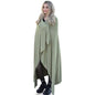 K E L O R Luxury Cooling Travel Blanket - Stretchy, Lightweight Soft & Breathable Shawl Wraps for Women - color: Meadow Green, size: Double-Sided