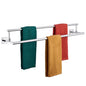 KOKOSIRI Towel Holder Polished Chrome 36 Inch Bathroom Double Bath Towel Bars Kitchen Rack Wall Mounted Stainless Steel B5009CH-L36 - color: Polished Chrome, size: 36-Inch