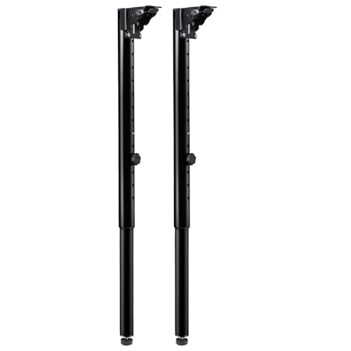 Folding Adjustable Table Legs 2 PCS for Outdoor Camper, RV | Adjustable Height 22.5”- 34.5” DIY Desk Legs, Foldable Furniture Legs for Coffee Dinner Table, Tabletops, Kitchen - size: Adjustable Height - 22.5”- 34.5”