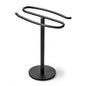 Matte Black Hand Towel Holder Stand,13 Inch Free-Standing Towel Rack, SUS304 Stainless Steel Towel Bar Rack Stand, Tower Bar for Bathroom Kitchen Vanity Countertop… - color: Matte Black