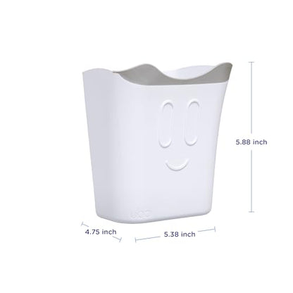 Ubbi Bath Rinse Cup for Babies & Toddlers, Baby Hair Rinse Cup, Newborn Bath Time Essential, Tear-Free Bath Accessory, White - style: Rinse Cup