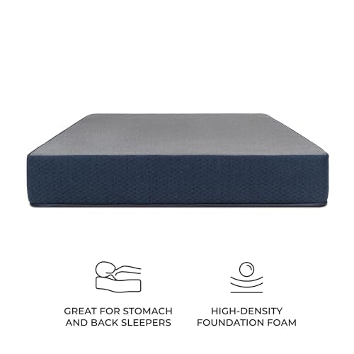DREAMFOAM Brooklyn Bedding Copperflex Essential 8" Gel Memory Foam Mattress with Stain Protection, Full |Made in Arizona - size: Full 54x75, style: 8" - Firm