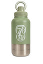 3-in-1 Dog Water Bottles with Food & Water Bowls – Insulated Stainless Steel 32oz Travel Bottle for Walking, Hiking & Outdoor Adventures (Light Beige) - color: Light Beige