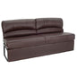 RecPro Charles RV Jackknife Sofa | Love Seat | Sleeper Sofa | Length Options 62", 68", 72" (72 Inch, Mahogany) - color: Mahogany, size: 72 Inch