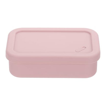 PATIKIL Leakproof Travel Soap Case, Silicone Travel Soap Container with Draining Layer Portable Bar Soap Holder for Bathroom Camping Gym, Pink - color: Pink