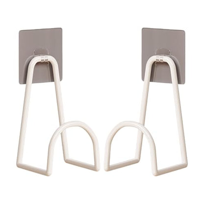 Multi Purpose Wall Mount Holder for Badminton Tennis Rackets Space Saving Organizers with Strong Adhesive Hook Wall Mount Holder