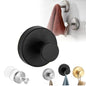 2025 Upgraded No-Drill Hooks, Suction Cup Hooks, Stainless Steel Suction Cup for Shower, Bathroom, Hanging Towels, Mounting on Glass Shower Doors, Tile, Mirrors (Black 1 PCS) - color: Black 1 PCS